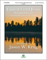 Fairest Lord Jesus Handbell sheet music cover